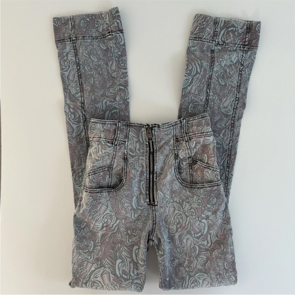 Just Cavalli printed skinny jeans